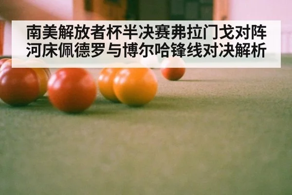南美解放者杯半决赛弗拉门戈对阵河床佩德罗与博尔哈锋线对决解析
